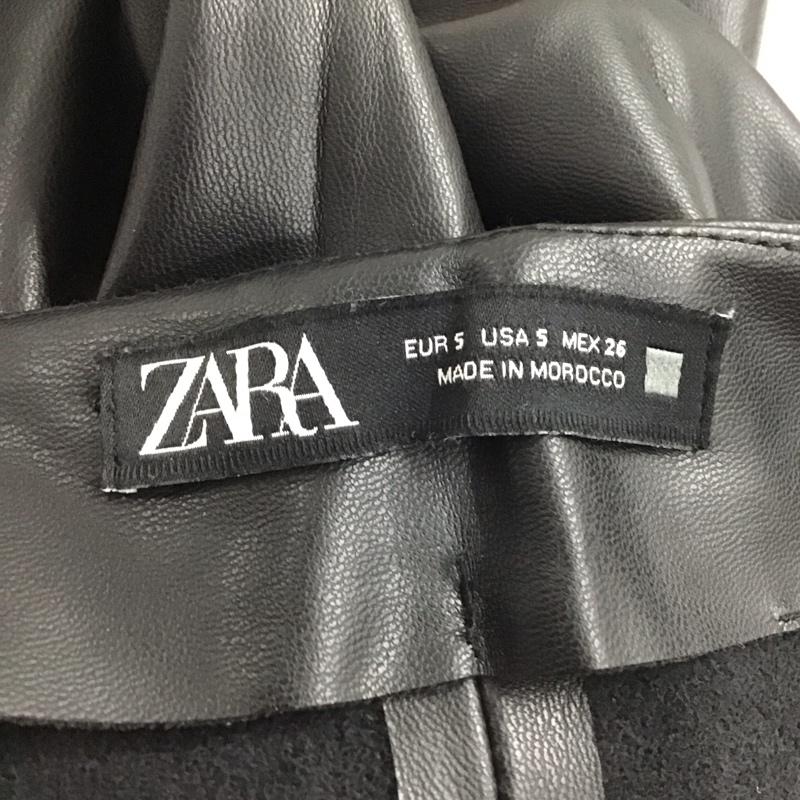 ザラ ZARA パンツ ショートパンツ S 無地 黒 / ブラック /  レディース USED 古着 中古 10141734