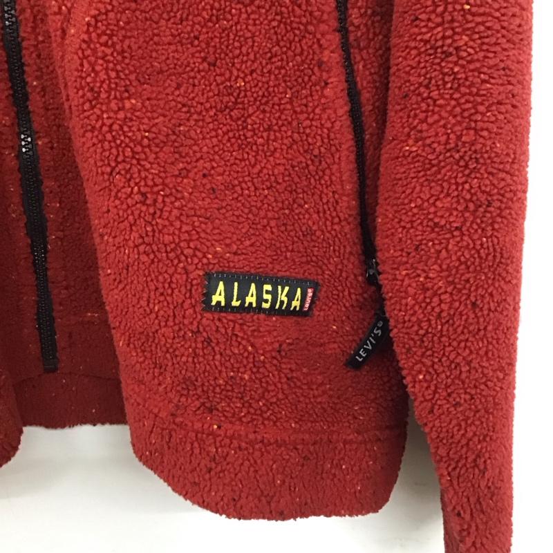 リーバイス・ビンテージ・クロージング LEVI S VINTAGE CLOTHING ジャケット、上着 ジャケット、ブレザー フリースジャケット ジップアップジャケット アウター スタンドカラー M 無地 赤 / レッド /  メンズ USED 古着 中古 10141754