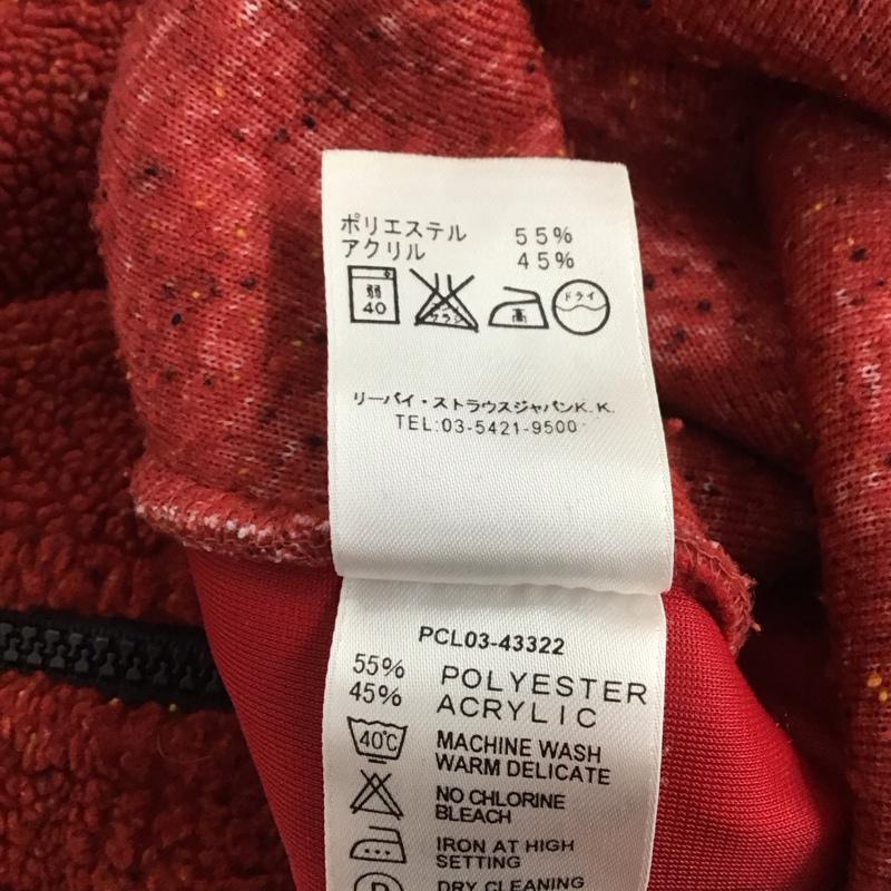 リーバイス・ビンテージ・クロージング LEVI S VINTAGE CLOTHING ジャケット、上着 ジャケット、ブレザー フリースジャケット ジップアップジャケット アウター スタンドカラー M 無地 赤 / レッド /  メンズ USED 古着 中古 10141754