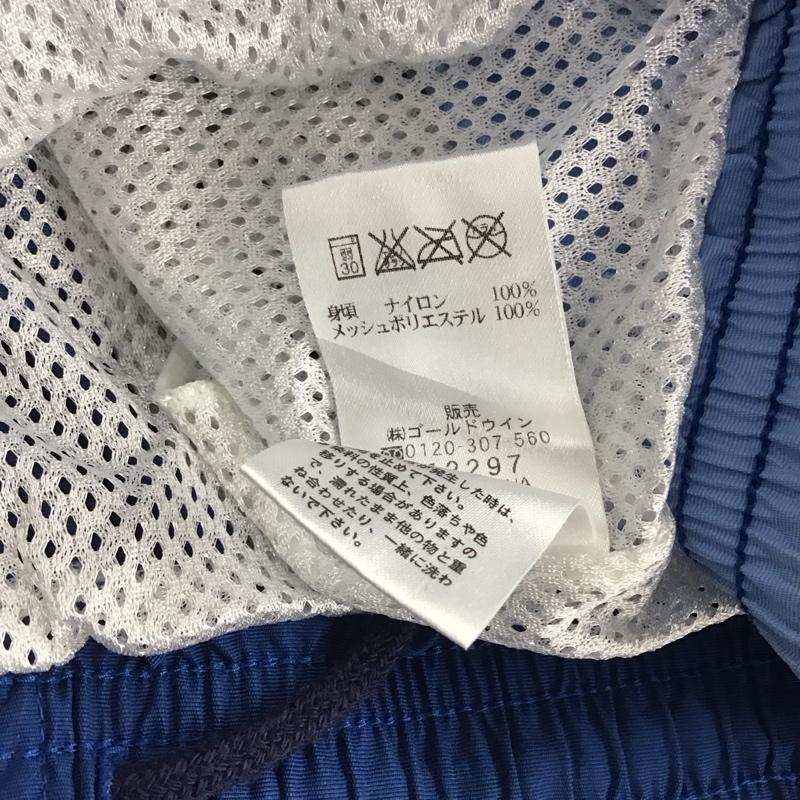 ヘリーハンセン HELLY HANSEN パンツ ショートパンツ ショートパンツ ハーフパンツ カジュアルパンツ L ロゴ、文字 青 / ブルー /  メンズ USED 古着 中古 10141782