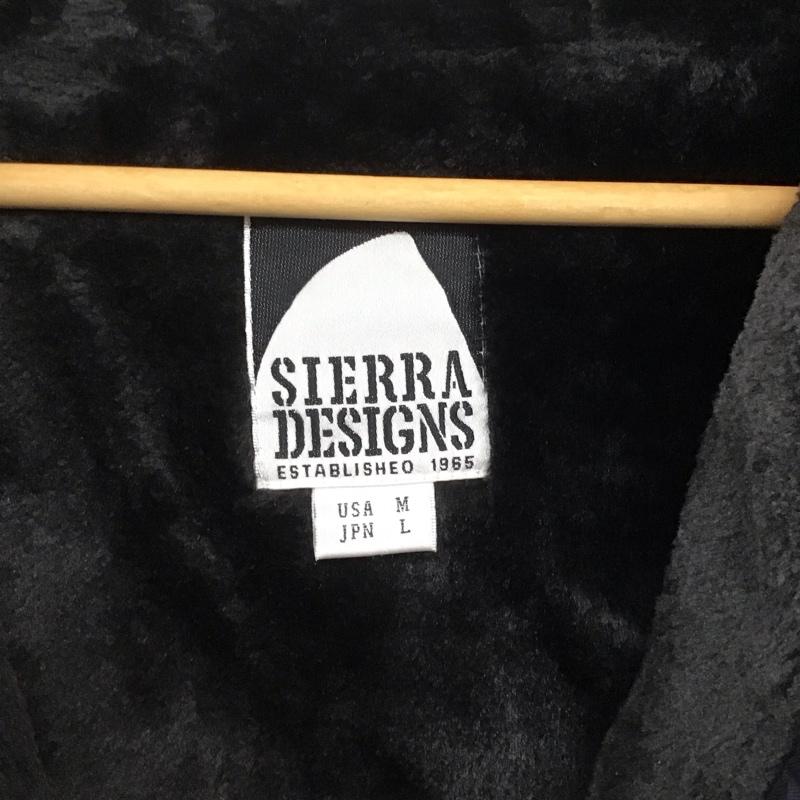 シェラデザイン SIERRA DESIGNS ジャケット、上着 ジャケット、ブレザー ナイロンパーカージャケット アウター ジップアップジャケット L ロゴ、文字 紺 / ネイビー /  メンズ USED 古着 中古 10141798