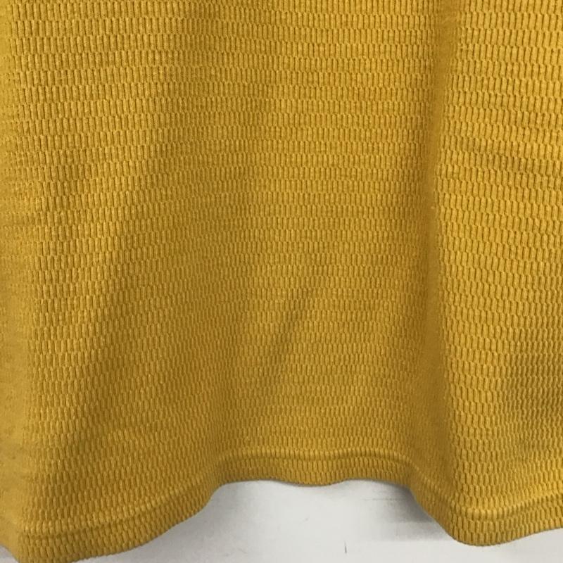 フラットヘッド The Flat Head カットソー 長袖 長袖カットソー 無地カットソー クルーネック 38 無地 黄 / イエロー /  メンズ USED 古着 中古 10141801