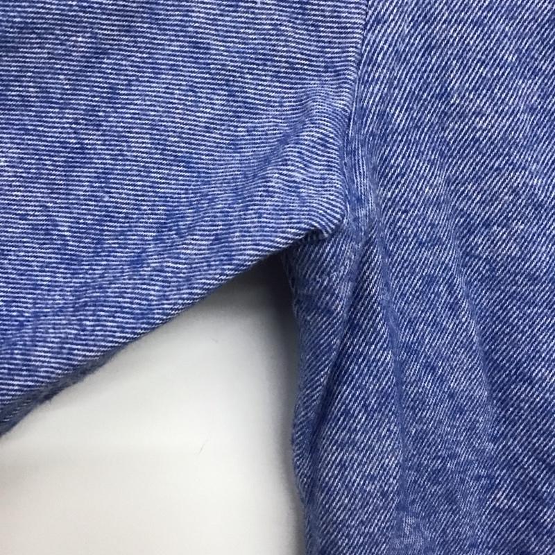 シップスジェットブルー SHIPS JET BLUE シャツ、ブラウス 長袖 長袖シャツ 無地シャツ カラーシャツ ボタンダウンシャツ XS 無地 インディゴ / インディゴ /  メンズ USED 古着 中古 10141818