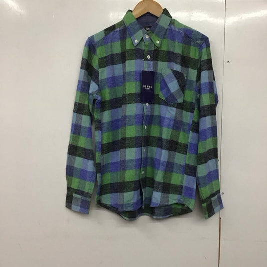 ビームス ハート BEAMS HEART シャツ、ブラウス 長袖 長袖シャツ チェックシャツ カラーシャツ ボタンダウンシャツ S チェック マルチカラー / マルチカラー /  メンズ USED 古着 中古 10141819