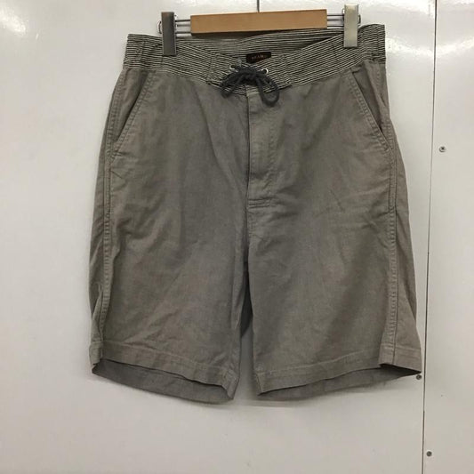ビームス BEAMS パンツ ショートパンツ ショートパンツ ハーフパンツ カジュアルパンツ M 無地 灰 / グレー /  メンズ USED 古着 中古 10141825