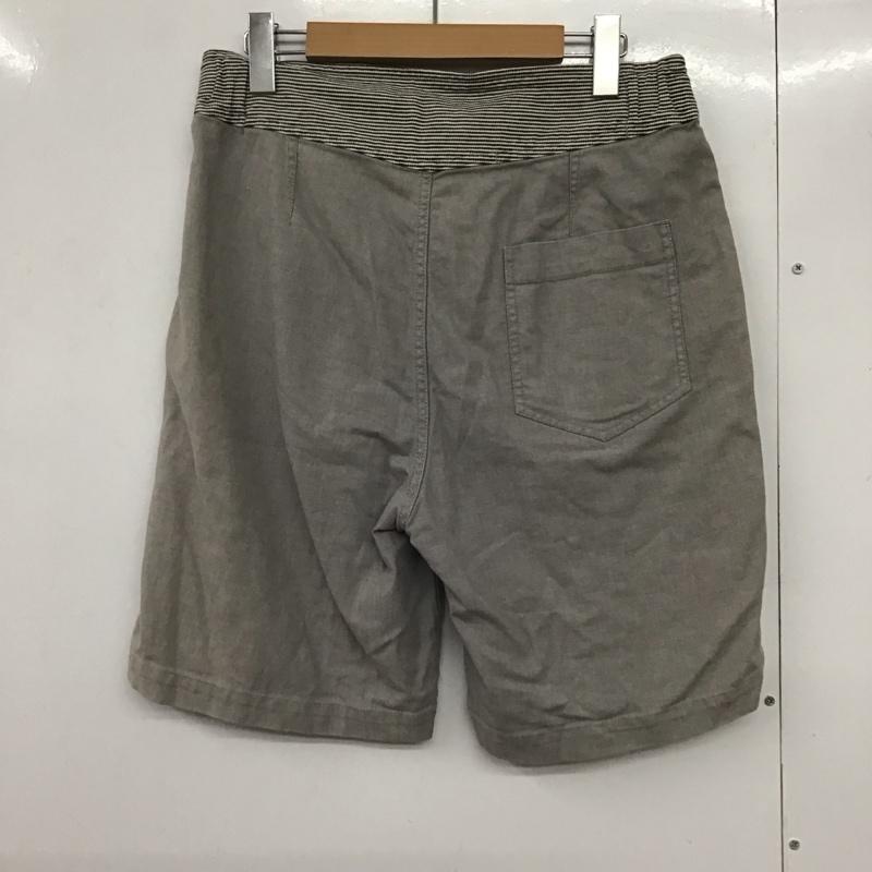 ビームス BEAMS パンツ ショートパンツ ショートパンツ ハーフパンツ カジュアルパンツ M 無地 灰 / グレー /  メンズ USED 古着 中古 10141825