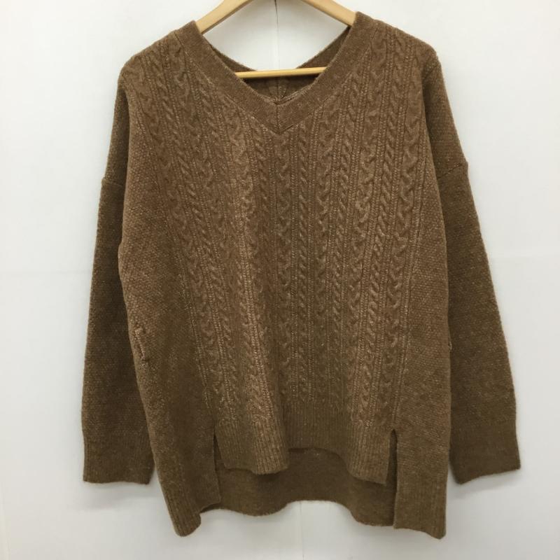 ジルスチュアート JILLSTUART ニット、セーター 長袖 125-9270055 FREE  茶 / ブラウン /  レディース USED 古着 中古 10141835