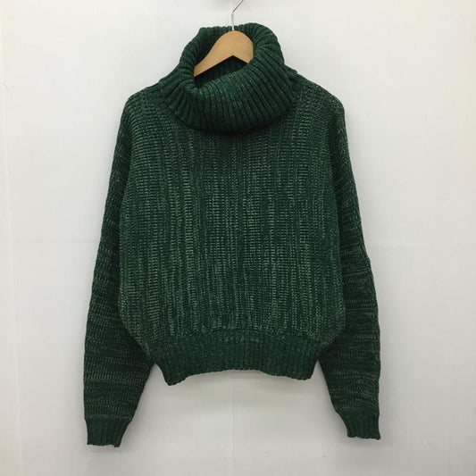 ムルーア MURUA ニット、セーター 長袖 012252601401-02 FREE  緑 / グリーン /  レディース USED 古着 中古 10141836