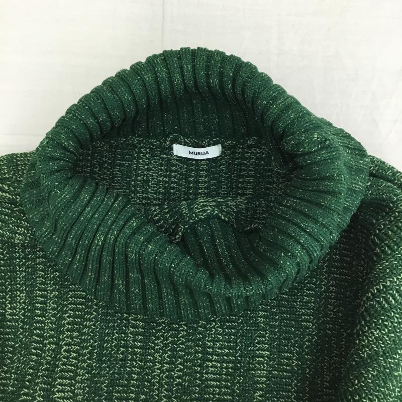 ムルーア MURUA ニット、セーター 長袖 012252601401-02 FREE  緑 / グリーン /  レディース USED 古着 中古 10141836
