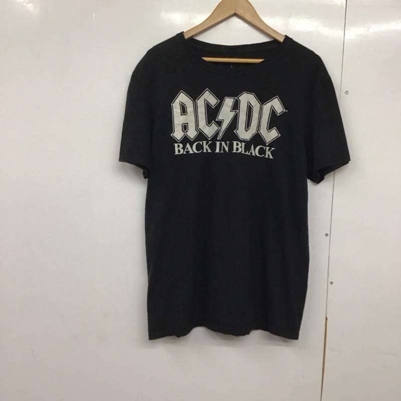 古着 USED Tシャツ 半袖 半袖カットソー プリントTシャツ クルーネックカットソー バンドTシャツ L ロゴ、文字 黒 / ブラック /  メンズ USED 古着 中古 10141858