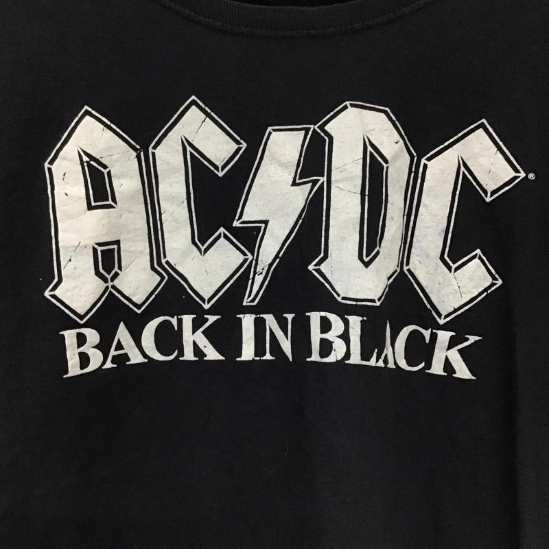 古着 USED Tシャツ 半袖 半袖カットソー プリントTシャツ クルーネックカットソー バンドTシャツ L ロゴ、文字 黒 / ブラック /  メンズ USED 古着 中古 10141858