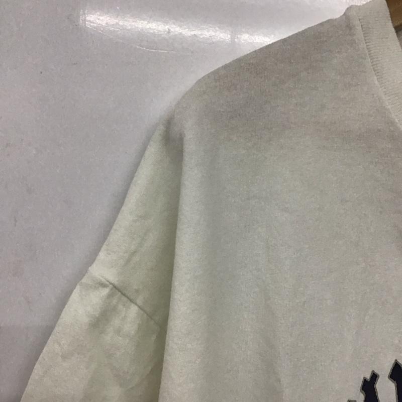 ルーカ RVCA Tシャツ 半袖 半袖カットソー プリントTシャツ クルーネックカットソー XL プリント 白 / ホワイト /  メンズ USED 古着 中古 10141876