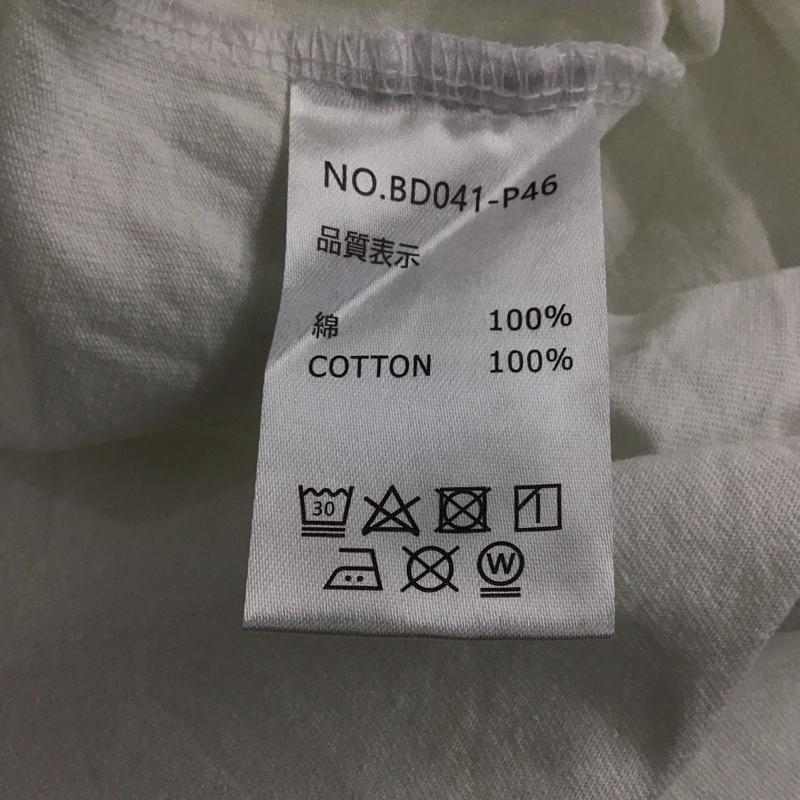 ルーカ RVCA Tシャツ 半袖 半袖カットソー プリントTシャツ クルーネックカットソー XL プリント 白 / ホワイト /  メンズ USED 古着 中古 10141876