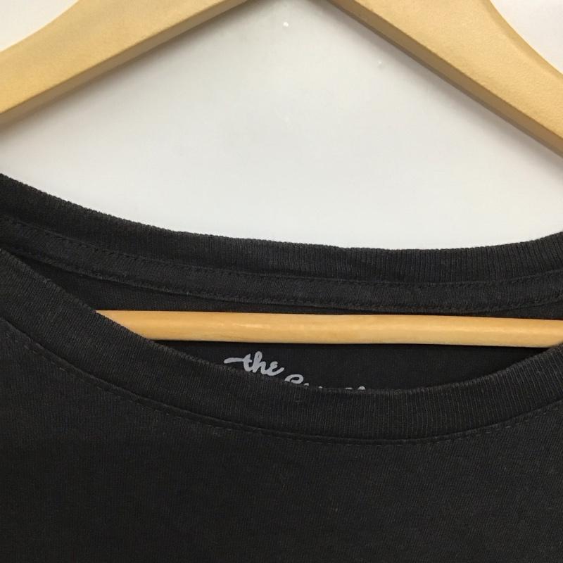 古着 USED Tシャツ 半袖 半袖カットソー プリントTシャツ クルーネックカットソー L プリント 黒 / ブラック /  メンズ USED 古着 中古 10141880