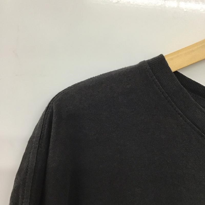 古着 USED Tシャツ 半袖 半袖カットソー プリントTシャツ クルーネックカットソー L プリント 黒 / ブラック /  メンズ USED 古着 中古 10141880