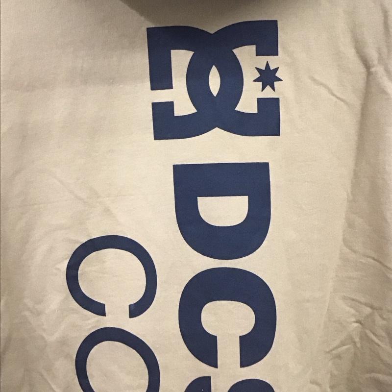 ディーシー DC パーカー 長袖 長袖 XL ロゴ、文字 茶 / ブラウン /  メンズ USED 古着 中古 10141930