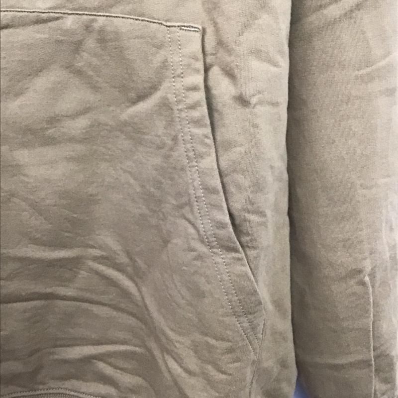 ディーシー DC パーカー 長袖 長袖 XL ロゴ、文字 茶 / ブラウン /  メンズ USED 古着 中古 10141930