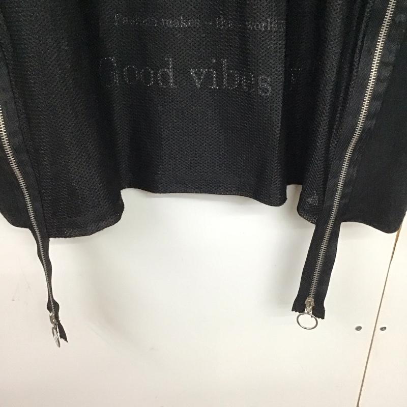 エージェムナイン A GEM/9 Tシャツ 半袖 半袖カットソー プリントTシャツ クルーネックカットソー FREE プリント 黒 / ブラック /  メンズ USED 古着 中古 10141935