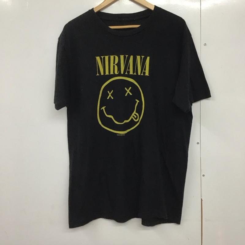 古着 USED Tシャツ 半袖 半袖カットソー プリントTシャツ クルーネックカットソー バンドTシャツ M プリント 黒 / ブラック /  メンズ USED 古着 中古 10141939