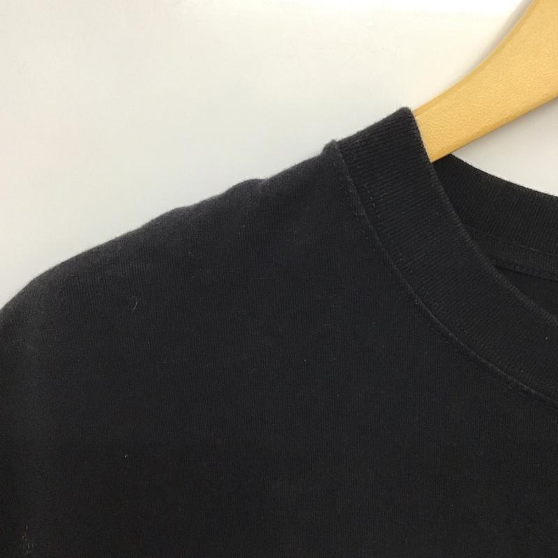 エクストララージ XLARGE Tシャツ 半袖 半袖カットソー プリントTシャツ クルーネックカットソー XL ロゴ、文字 黒 / ブラック /  メンズ USED 古着 中古 10141945