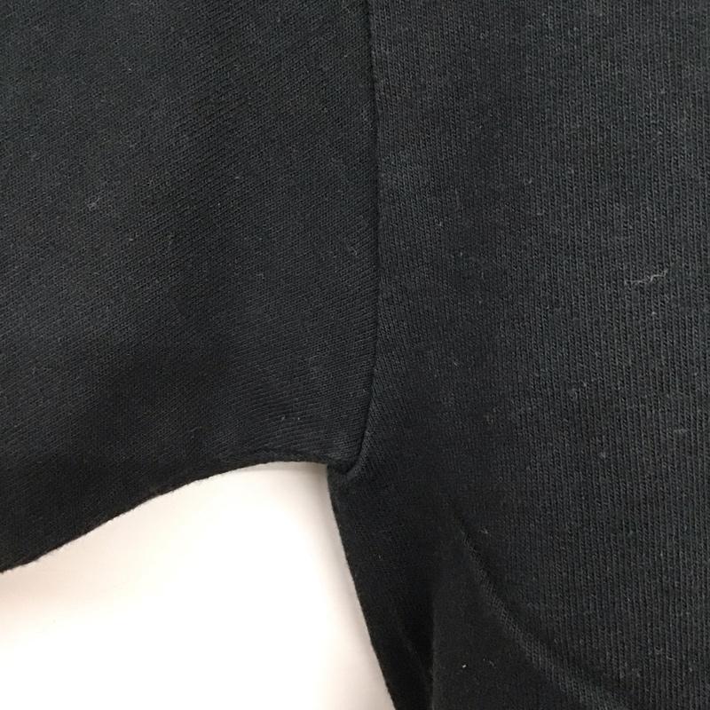 チャンピオン Champion Tシャツ 半袖 半袖カットソー プリントTシャツ クルーネックカットソー L 無地 黒 / ブラック /  メンズ USED 古着 中古 10141951