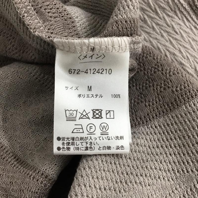 ナノユニバース nano・universe カットソー 半袖 半袖カットソー クルーネックカットソー M 無地 灰 / グレー /  メンズ USED 古着 中古 10141955