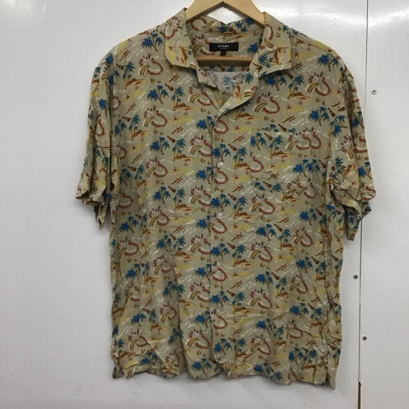 ビームス ハート BEAMS HEART シャツ、ブラウス 半袖 半袖シャツ プリントシャツ ポケットシャツ L プリント マルチカラー / マルチカラー /  メンズ USED 古着 中古 10141957