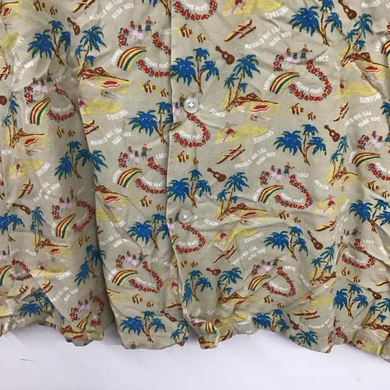 ビームス ハート BEAMS HEART シャツ、ブラウス 半袖 半袖シャツ プリントシャツ ポケットシャツ L プリント マルチカラー / マルチカラー /  メンズ USED 古着 中古 10141957