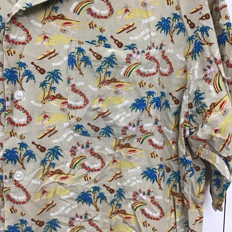 ビームス ハート BEAMS HEART シャツ、ブラウス 半袖 半袖シャツ プリントシャツ ポケットシャツ L プリント マルチカラー / マルチカラー /  メンズ USED 古着 中古 10141957