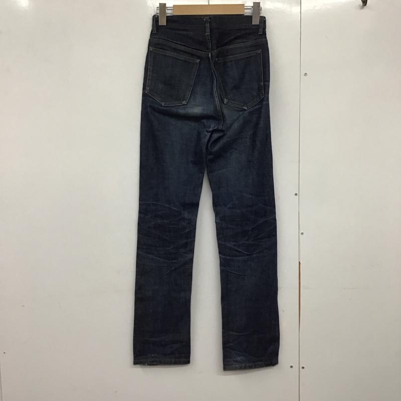 アーペーセー A.P.C. パンツ デニム、ジーンズ 5ポケットパンツ C100 ボタンフライ 無地 青 / ブルー /  レディース USED 古着 中古 10141996