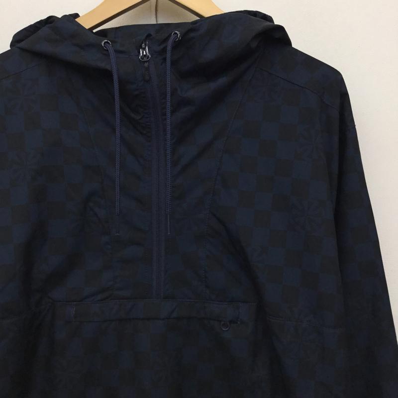 バンズ VANS ジャケット、上着 ジャケット、ブレザー VN0A3IJYLKZ L  青 / ブルー / X 黒 / ブラック /  メンズ USED 古着 中古 10142014