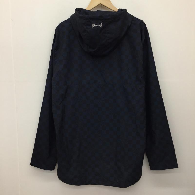バンズ VANS ジャケット、上着 ジャケット、ブレザー VN0A3IJYLKZ L  青 / ブルー / X 黒 / ブラック /  メンズ USED 古着 中古 10142014