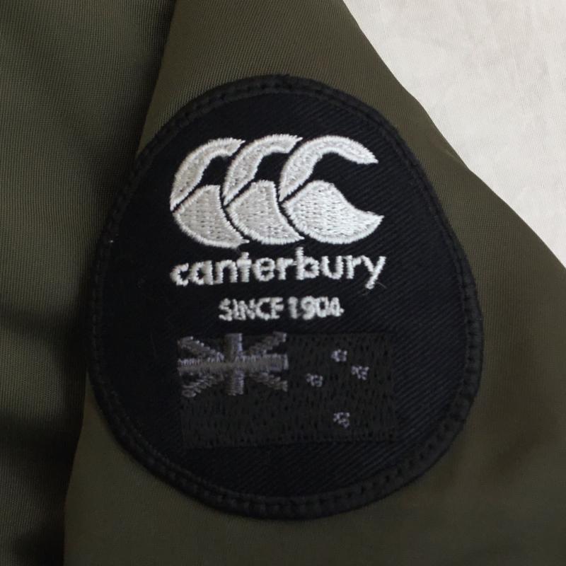 カンタベリーオブニュージーランド CANTERBURY OF NEW ZEALAND ジャケット、上着 ジャンパー、ブルゾン RA78574 フライトジャケット L ロゴ、文字 カーキ / カーキ /  メンズ USED 古着 中古 10142015