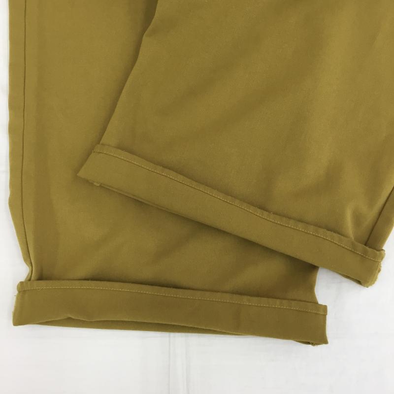 ニコアンド niko and... パンツ ワークパンツ、ペインターパンツ ST71CL03MF ワイドパンツ 4 無地 マスタード / マスタード /  レディース USED 古着 中古 10142030