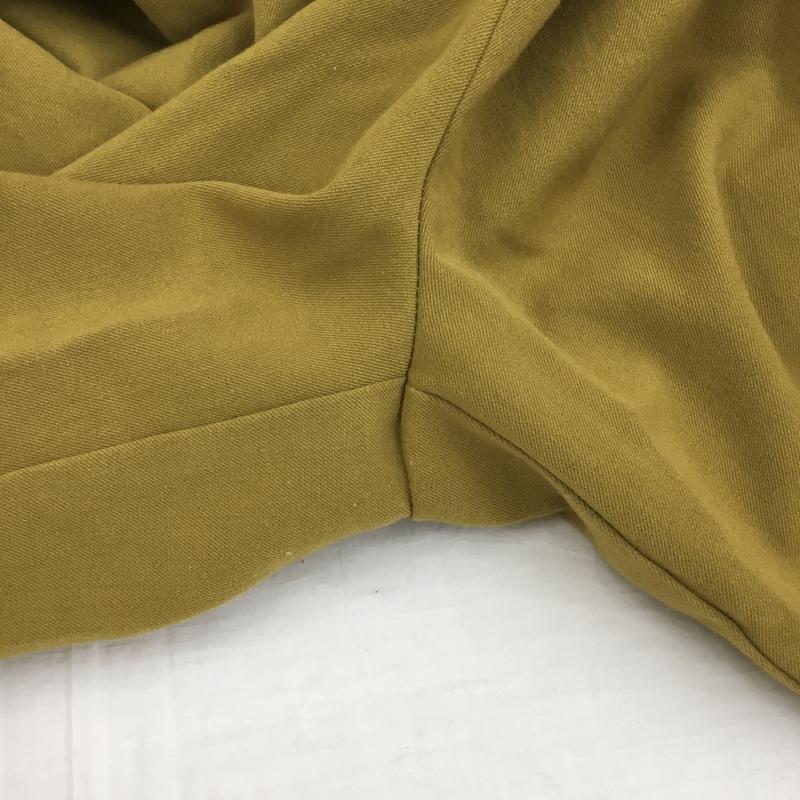 ニコアンド niko and... パンツ ワークパンツ、ペインターパンツ ST71CL03MF ワイドパンツ 4 無地 マスタード / マスタード /  レディース USED 古着 中古 10142030