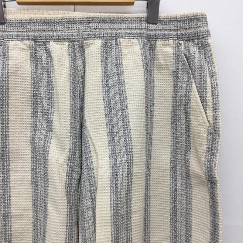 カーハートダブリューアイピー Carhartt WIP パンツ ショートパンツ I033692 XL ストライプ 灰 / グレー / X アイボリー / アイボリー /  メンズ USED 古着 中古 10142031