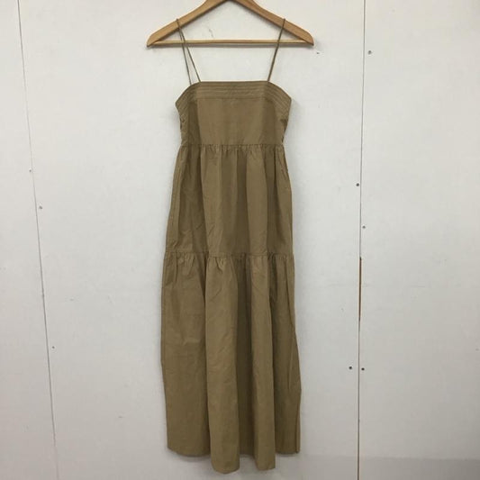 アーバンリサーチ URBAN RESEARCH ワンピース ロングスカート ロングワンピース ノースリーブワンピース フレアスカート FREE 無地 ベージュ / ベージュ /  レディース USED 古着 中古 10142052