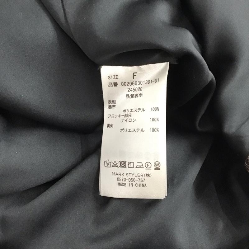 マーキュリーデュオ MERCURYDUO ワンピース ロングスカート タイトロングワンピース キャミワンピース FREE 総柄 マルチカラー / マルチカラー /  レディース USED 古着 中古 10142054