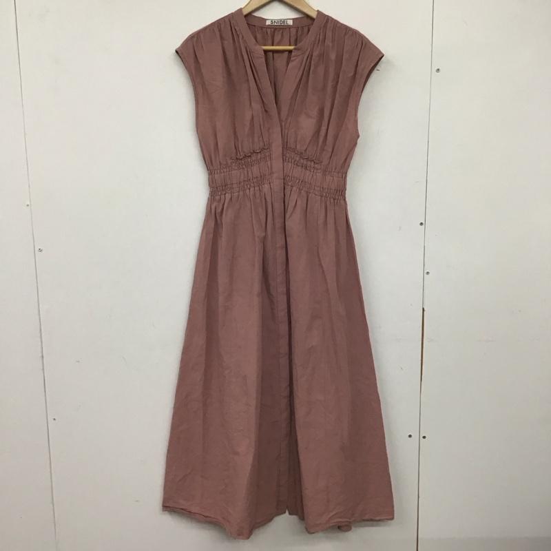 スナイデル SNIDEL ワンピース ロングスカート ノースリーブロングワンピース フレアスカート ONE SIZE 無地 マルチカラー / マルチカラー /  レディース USED 古着 中古 10142059