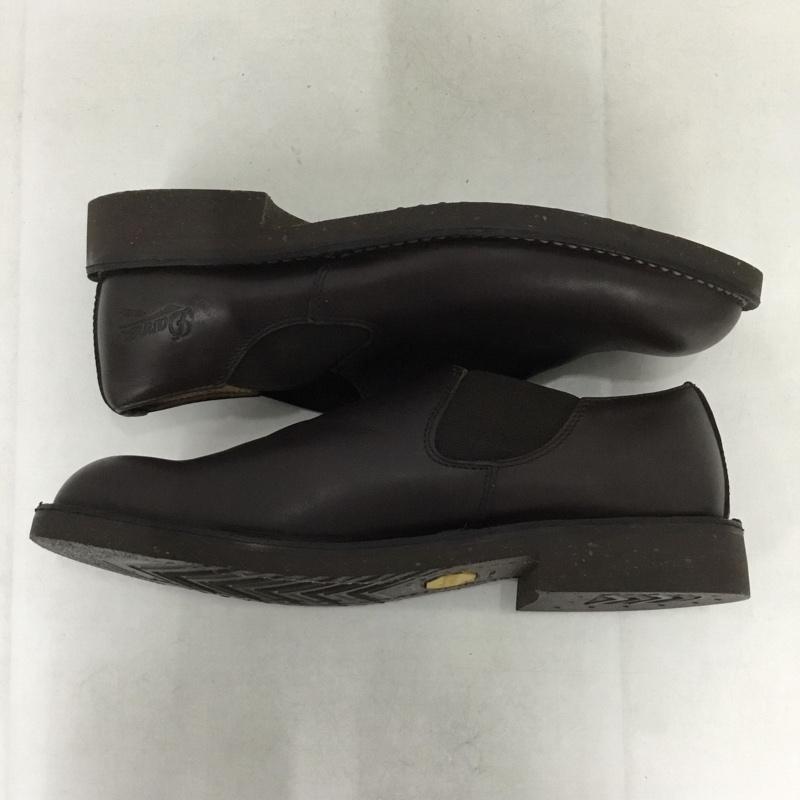 ダナー Danner ブーツ ショートブーツ D212111 ショートサイドゴアワークブーツ 7.5 無地 茶 / ブラウン /  メンズ USED 古着 中古 10142071