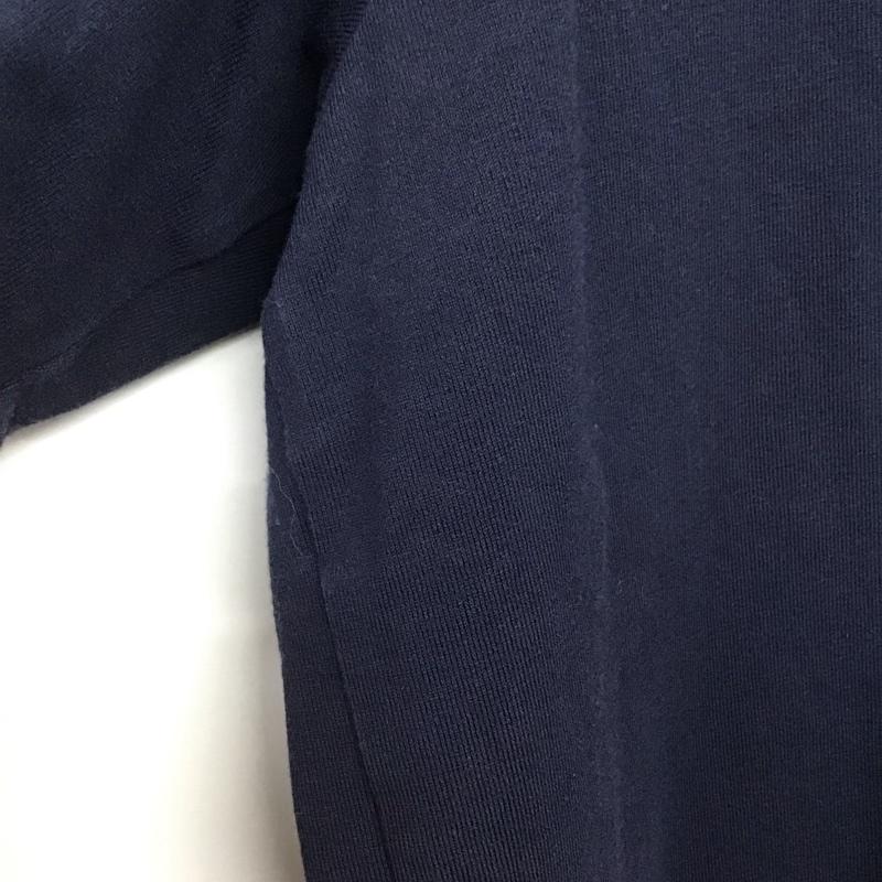 プラダ PRADA Tシャツ 半袖 sjn250 r192 710 ラバーTシャツ プリントTシャツ XL ロゴ、文字 紺 / ネイビー /  メンズ USED 古着 中古 10142097