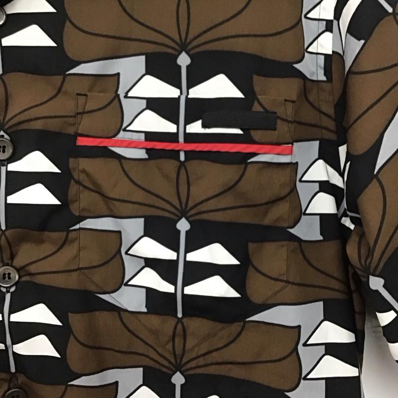 プラダ PRADA シャツ、ブラウス 半袖 半袖シャツ プリントシャツ ポケットシャツ M プリント マルチカラー / マルチカラー /  メンズ USED 古着 中古 10142103