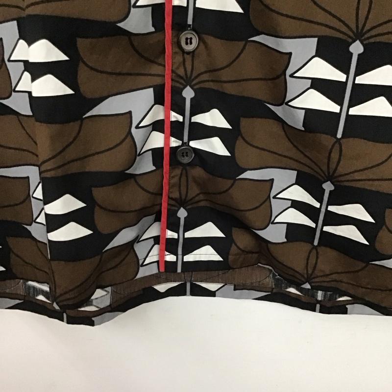 プラダ PRADA シャツ、ブラウス 半袖 半袖シャツ プリントシャツ ポケットシャツ M プリント マルチカラー / マルチカラー /  メンズ USED 古着 中古 10142103