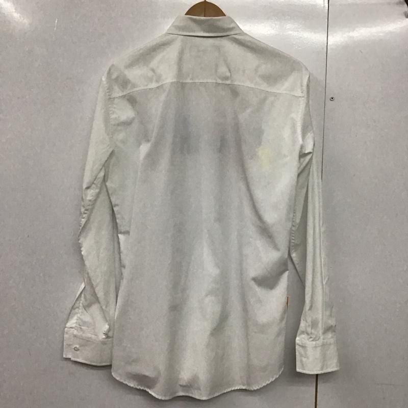 ディースクエアード2 DSQUARED2 シャツ、ブラウス 長袖 s71dm0671 パックマンデザインコットンシャツ 長袖シャツ 46 プリント 白 / ホワイト /  メンズ USED 古着 中古 10142104