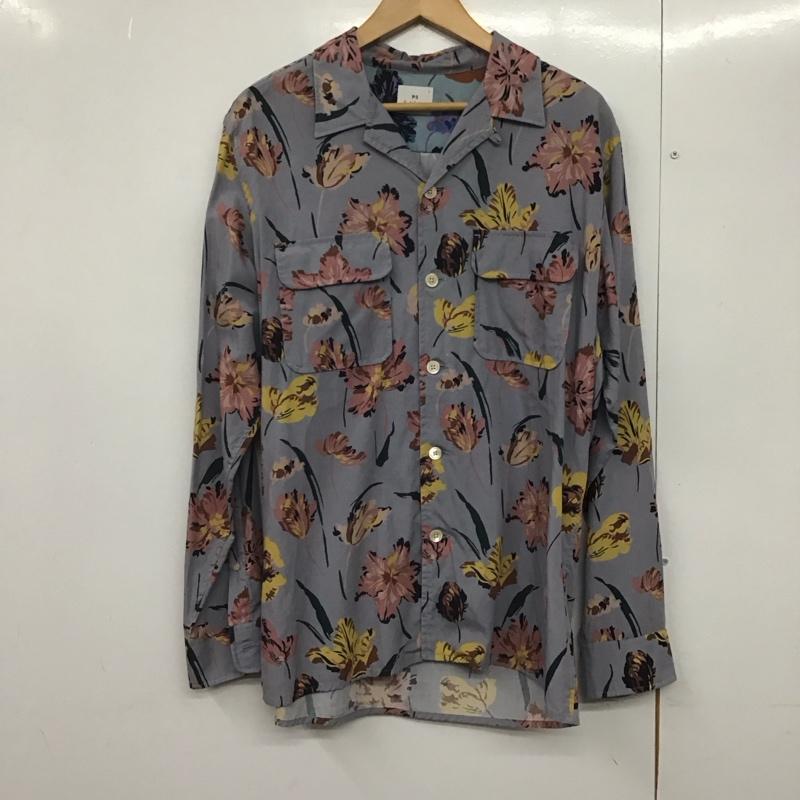 ポールスミス Paul Smith シャツ、ブラウス 長袖 長袖シャツ プリントシャツ カラーシャツ L プリント マルチカラー / マルチカラー /  メンズ USED 古着 中古 10142107