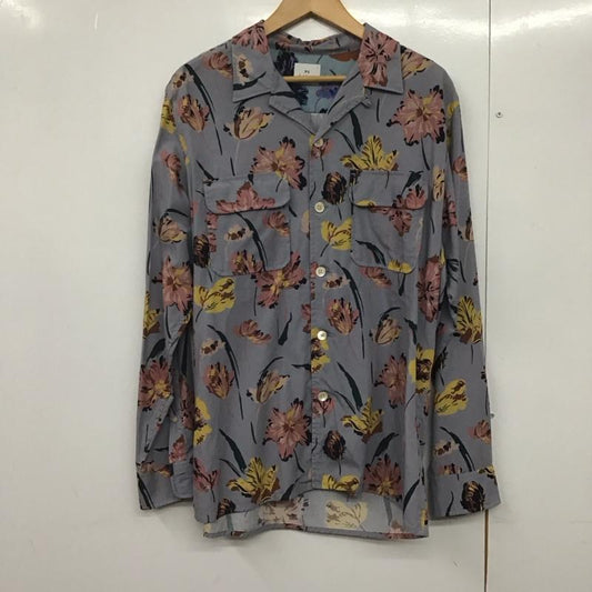 ポールスミス Paul Smith シャツ、ブラウス 長袖 長袖シャツ プリントシャツ カラーシャツ L プリント マルチカラー / マルチカラー /  メンズ USED 古着 中古 10142107
