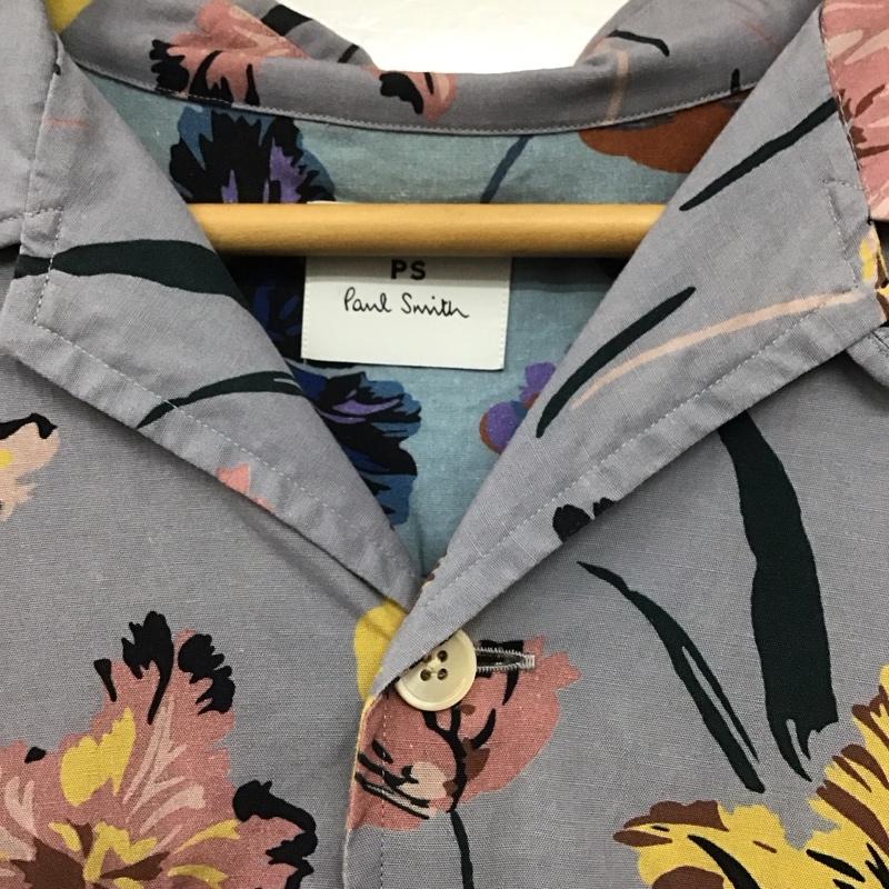 ポールスミス Paul Smith シャツ、ブラウス 長袖 長袖シャツ プリントシャツ カラーシャツ L プリント マルチカラー / マルチカラー /  メンズ USED 古着 中古 10142107