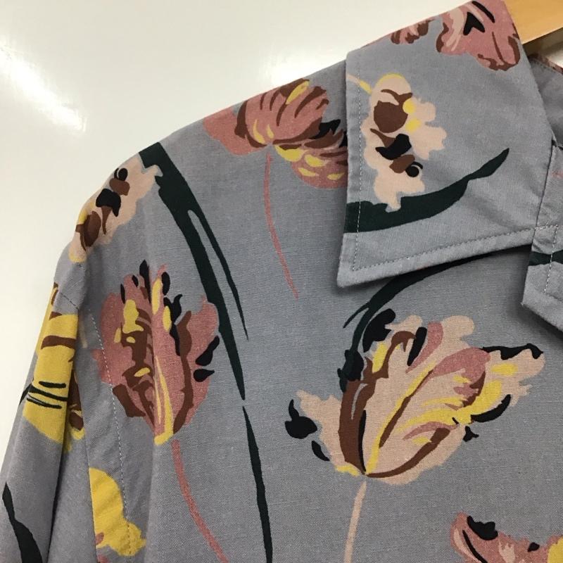 ポールスミス Paul Smith シャツ、ブラウス 長袖 長袖シャツ プリントシャツ カラーシャツ L プリント マルチカラー / マルチカラー /  メンズ USED 古着 中古 10142107