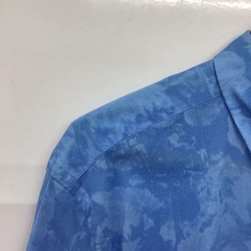 ポールスミス Paul Smith シャツ、ブラウス 長袖 長袖シャツ カラーシャツ カジュアルシャツ XL 総柄 青 / ブルー /  メンズ USED 古着 中古 10142112