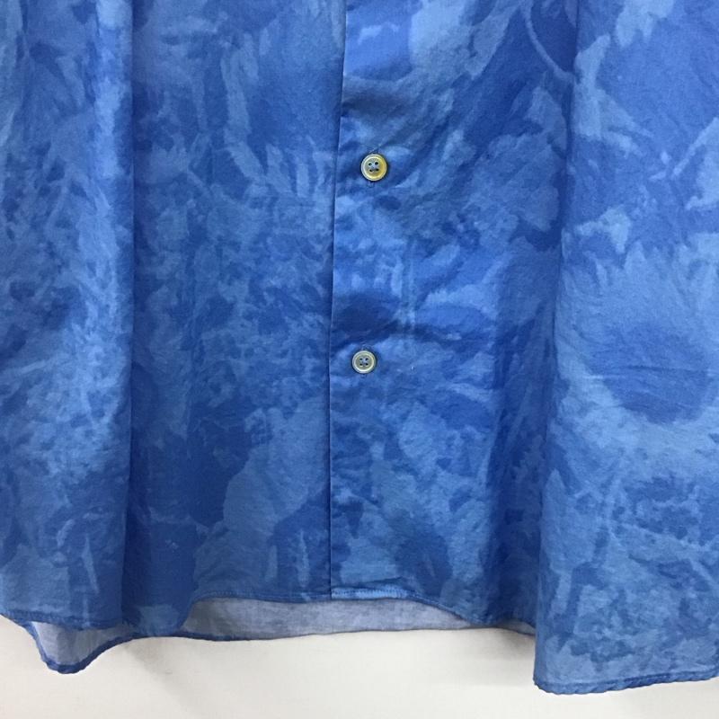 ポールスミス Paul Smith シャツ、ブラウス 長袖 長袖シャツ カラーシャツ カジュアルシャツ XL 総柄 青 / ブルー /  メンズ USED 古着 中古 10142112